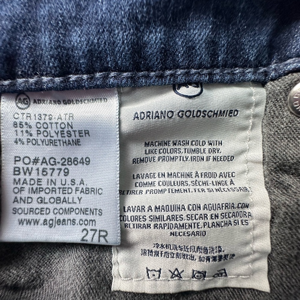 Adriano Goldschmidt Farrah High Rise Skinny Jeans Size 27R - Picture 15 of 15
